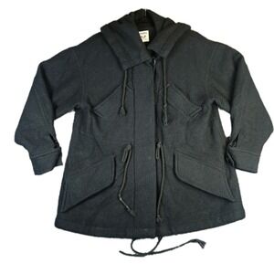 Women's Black Hooded Jacket